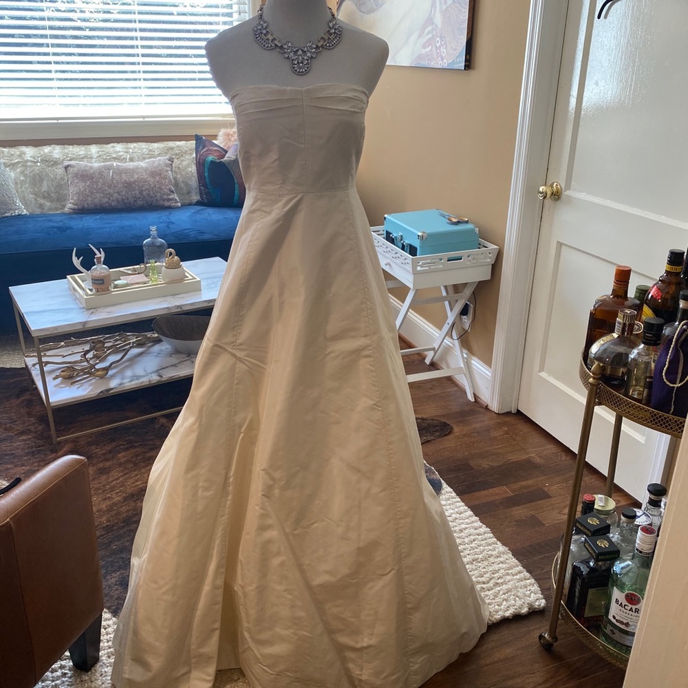 J Crew Strapless Wedding Dress